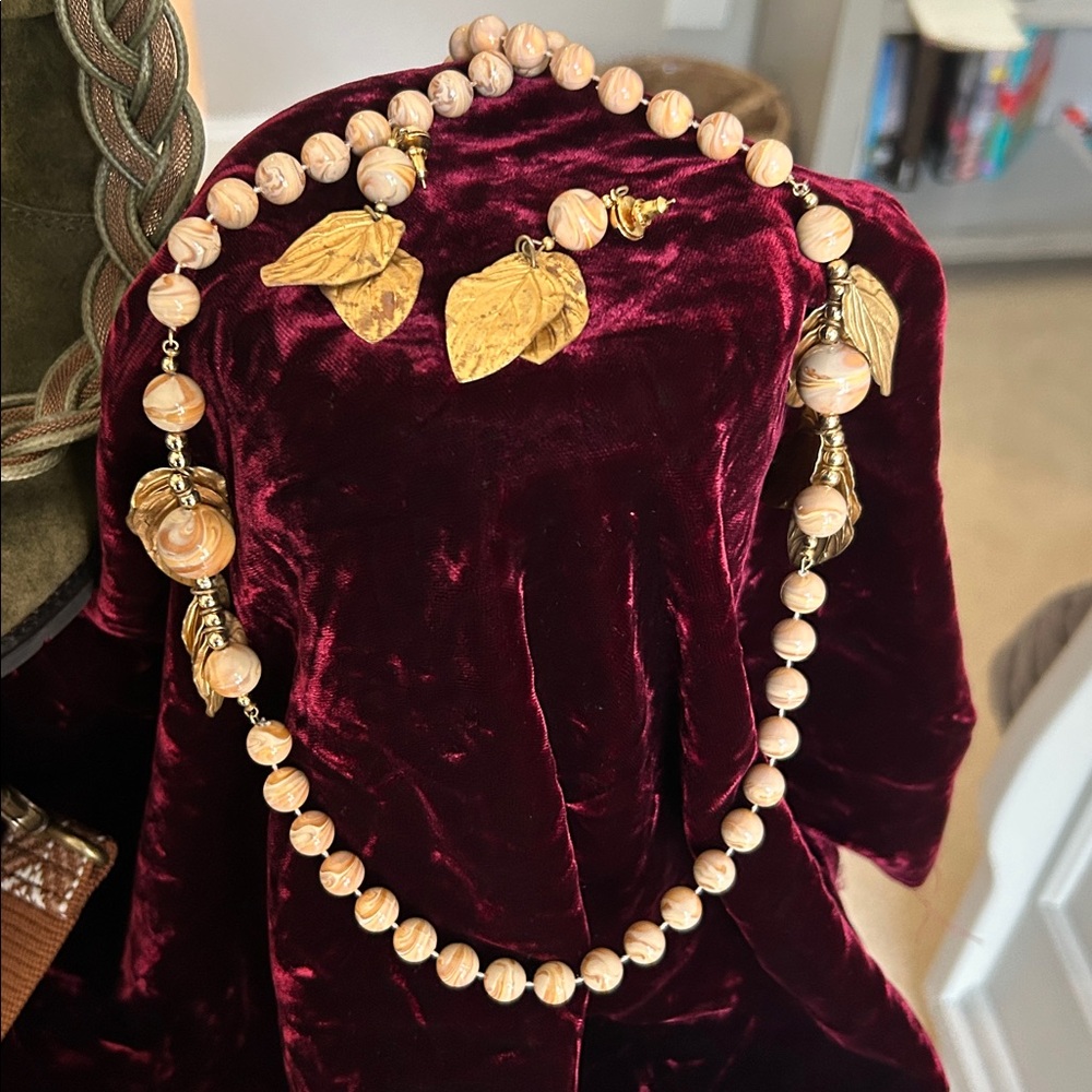 Necklace And Matching Earrings